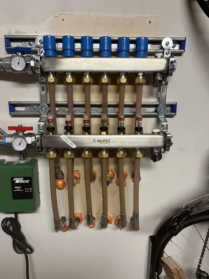 Plumber performing Leak Detection at a residential property in Morganfield